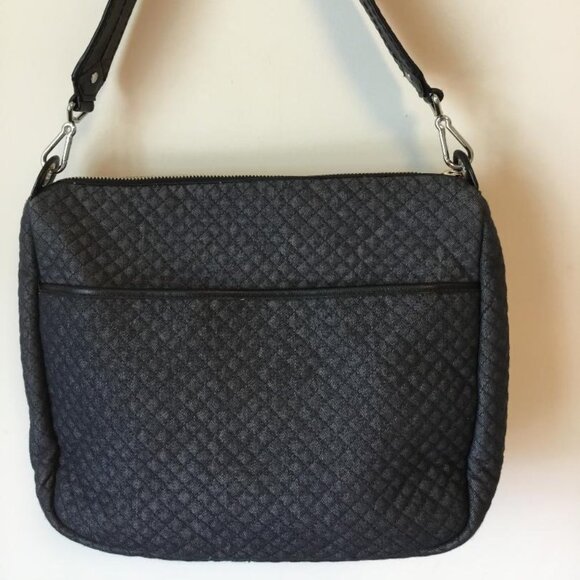 Vera Bradley Handbags - Vera Bradley Black Quilted Women's Bag